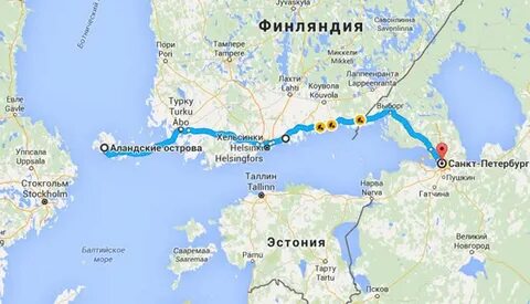 Петербург какое море рядом
