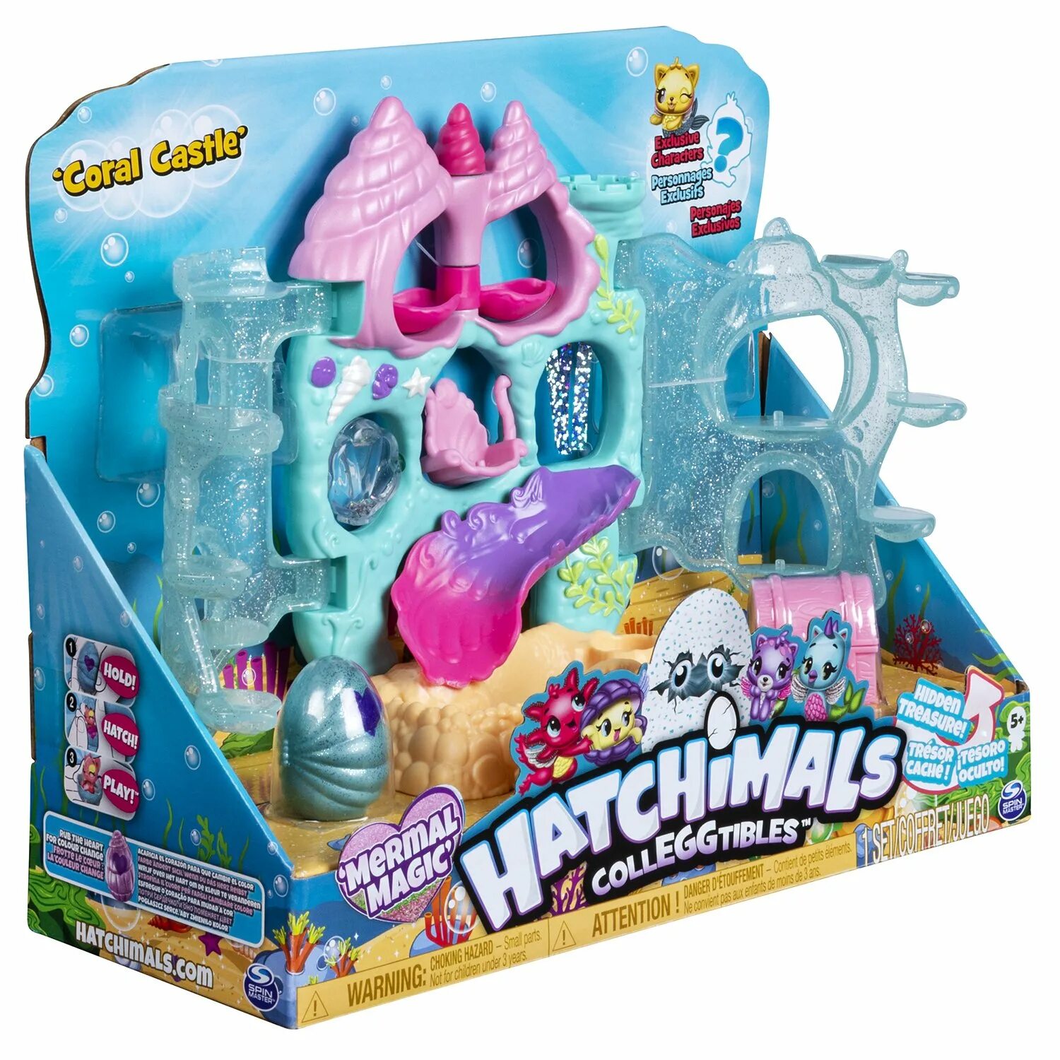 Игровой набор spin master. Игровой набор Spin Master Hatchimals коралловый дворец 6045505. Игровой набор Hatchimals 6045505 Хэтчималс коралловый дворец. Коралловый дворец Hatchimals подводное волшебство. Набор Hatchimals s5 коралловый дворец 6045505.