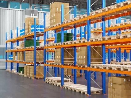 Warehouse aisle