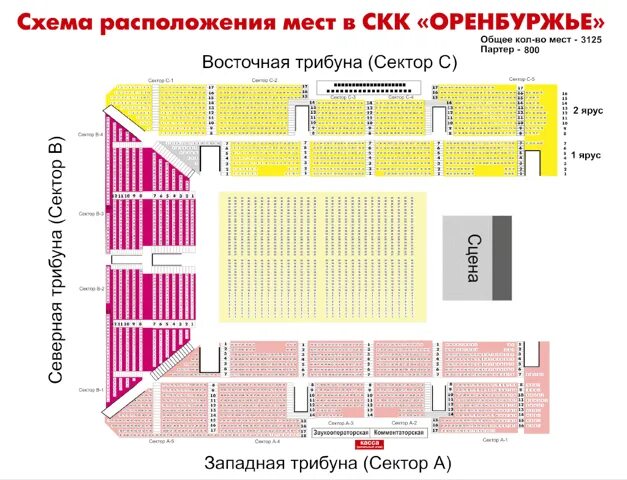 Концерты г оренбург. СКК Оренбуржье схема зала. Оренбуржье схема зала. СКК Оренбуржье план зала с секторами. СКК Оренбуржье схема концертного зала.