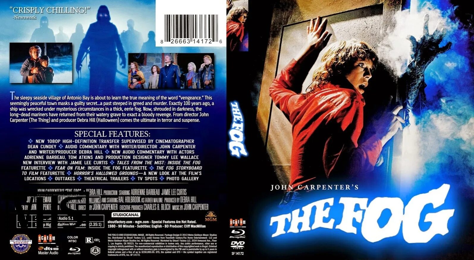 What the fog ключ. The fog 1980 dvd covers. туман карпентер. туман 1980 обложка.