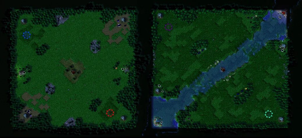 Карты сражений warcraft 3 frozen throne