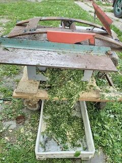 Измельчитель травы механический