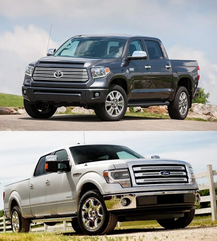 Тундра против. Tundra vs f150. форд ф 150 и тойота тундра.