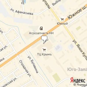 Карта нижний новгород юпитер