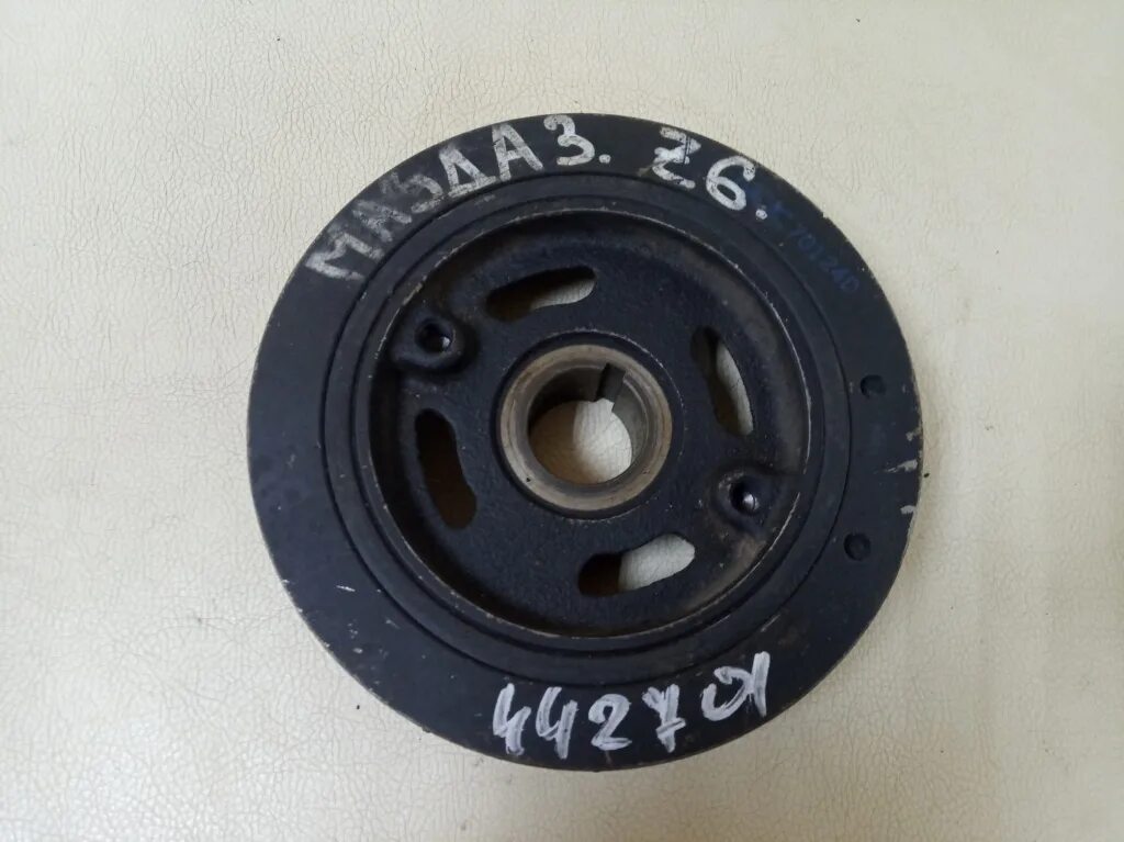 Шкив коленвала mazda 3 bk. Шкив мазда 3. 6. Шкив коленвала мазда 3 1. Шкив коленвала mazda 3 bk 1.