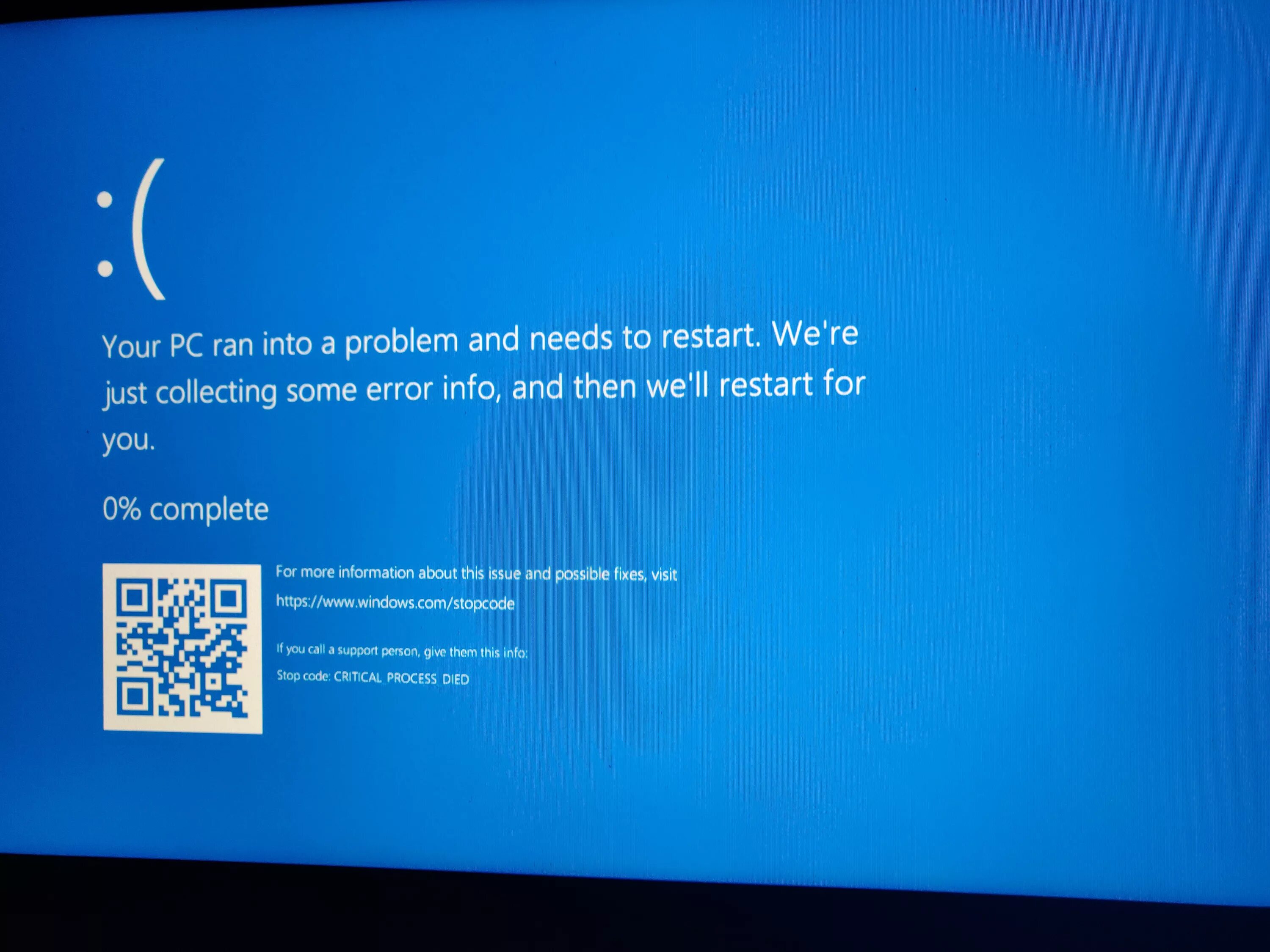 Синий экран windows 10 critical process died. Win32kfull.sys. Экран смерти Windows 10 critical. Голубой экран смерти Windows 10. Ошибка при запуске Windows 10.