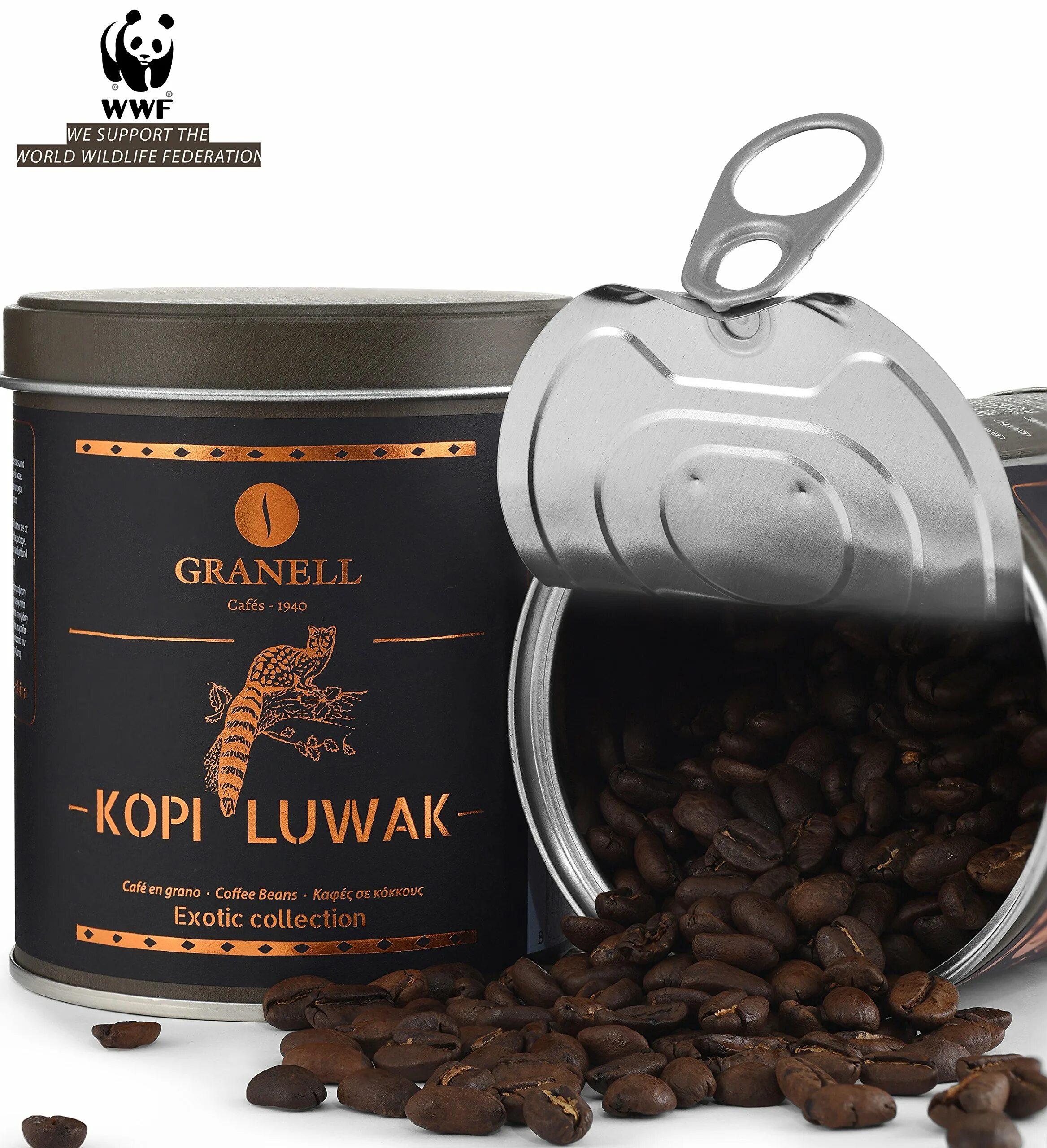 Какое кофе купить в магазине. Сорт кофе копи Лювак. Kopi Luwak вилд кофе. Самый дорогой кофе kopi Luwak. Кофе Granell kopi Luwak.