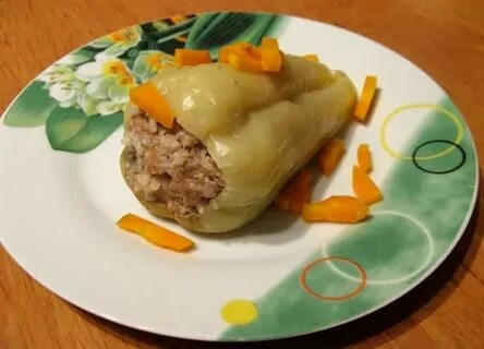 Фаршированный перец с мясом ккал