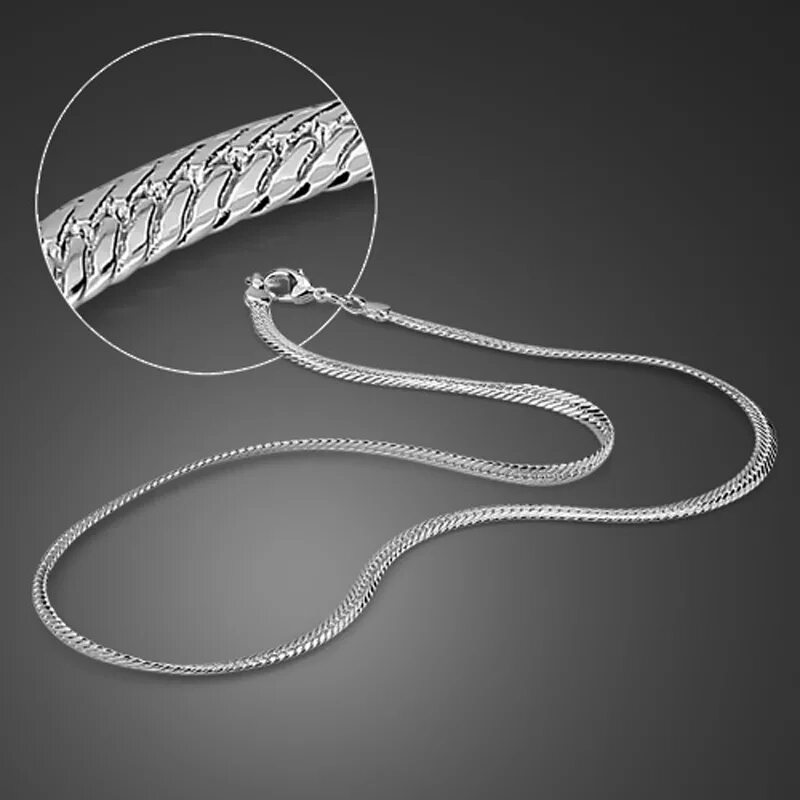 Браслет серебро Снейк. Snake Chain Silver. Колье стерлинговое серебро.