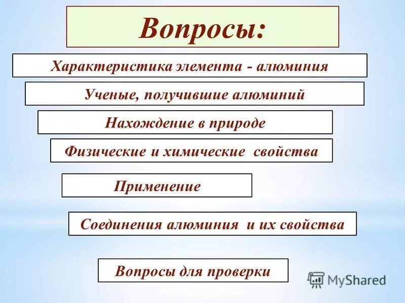 Дайте характеристику элемента алюминия. Алюминий вопросы. Вопросы по алюминию. Нахождение в природе алюминия.