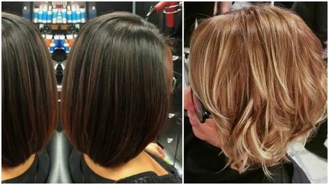 техника окрашивания каре волосы