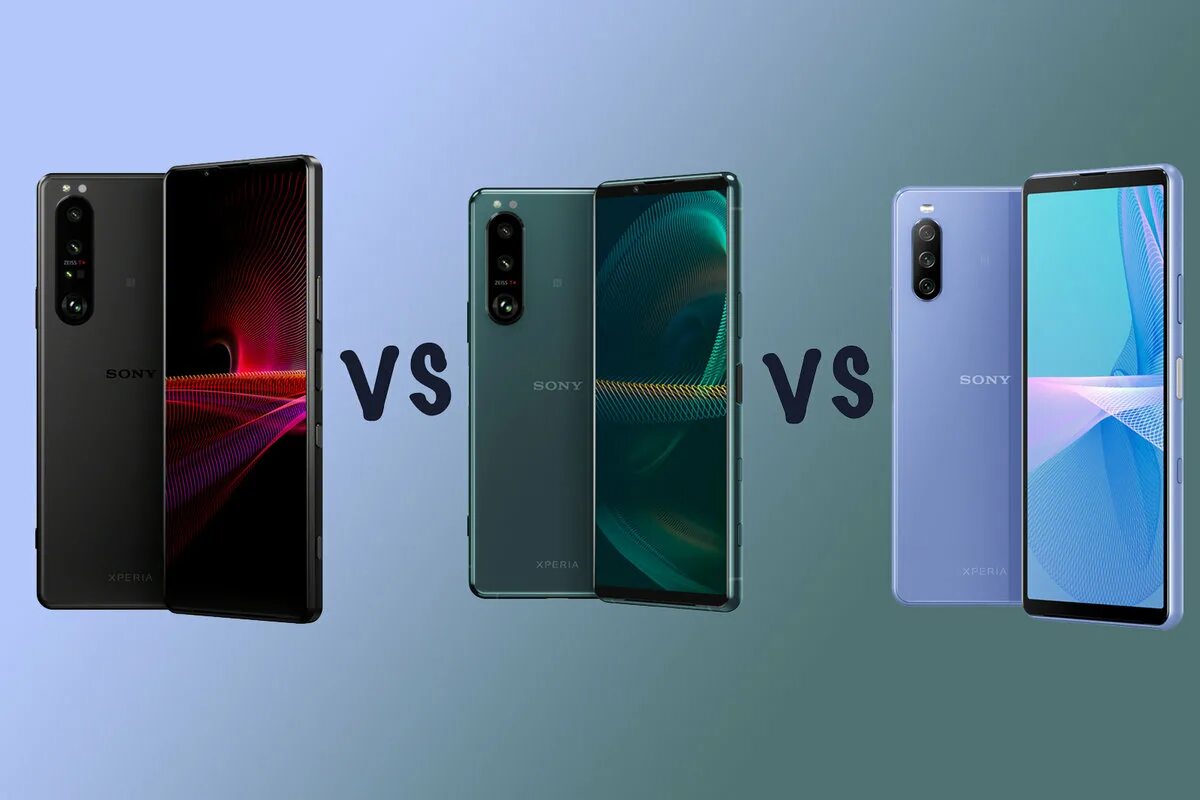 Xperia 1 vs. Sony Xperia 1 III vs 5 III. Sony Xperia 10 III. Xperia 1 II vs 1 III. Sony Xperia 5 II vs 5 III.