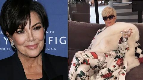 Blonde Kris Jenner is the only hair transformation you need to see today. 