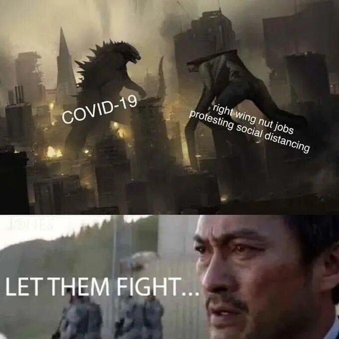 Let them have been. Let them fight. let them fight meme. right wing memes. let them back.