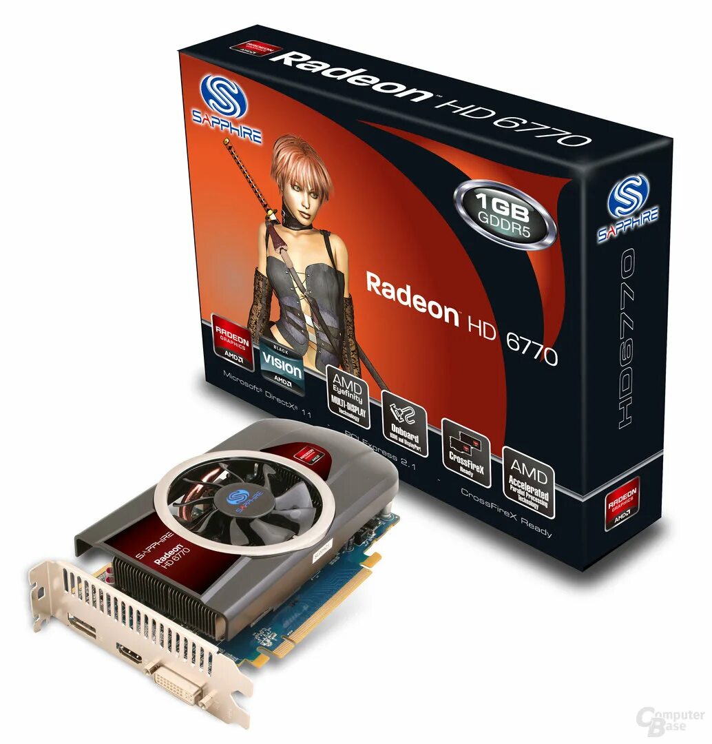 Видеокарта hd6770 1gb. Сапфир драйверы