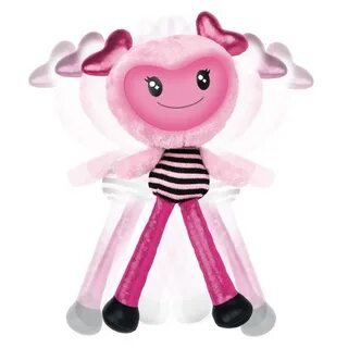 Spin Master - Brightlings Interactive Singing, Talking 15" Plush, Pink...