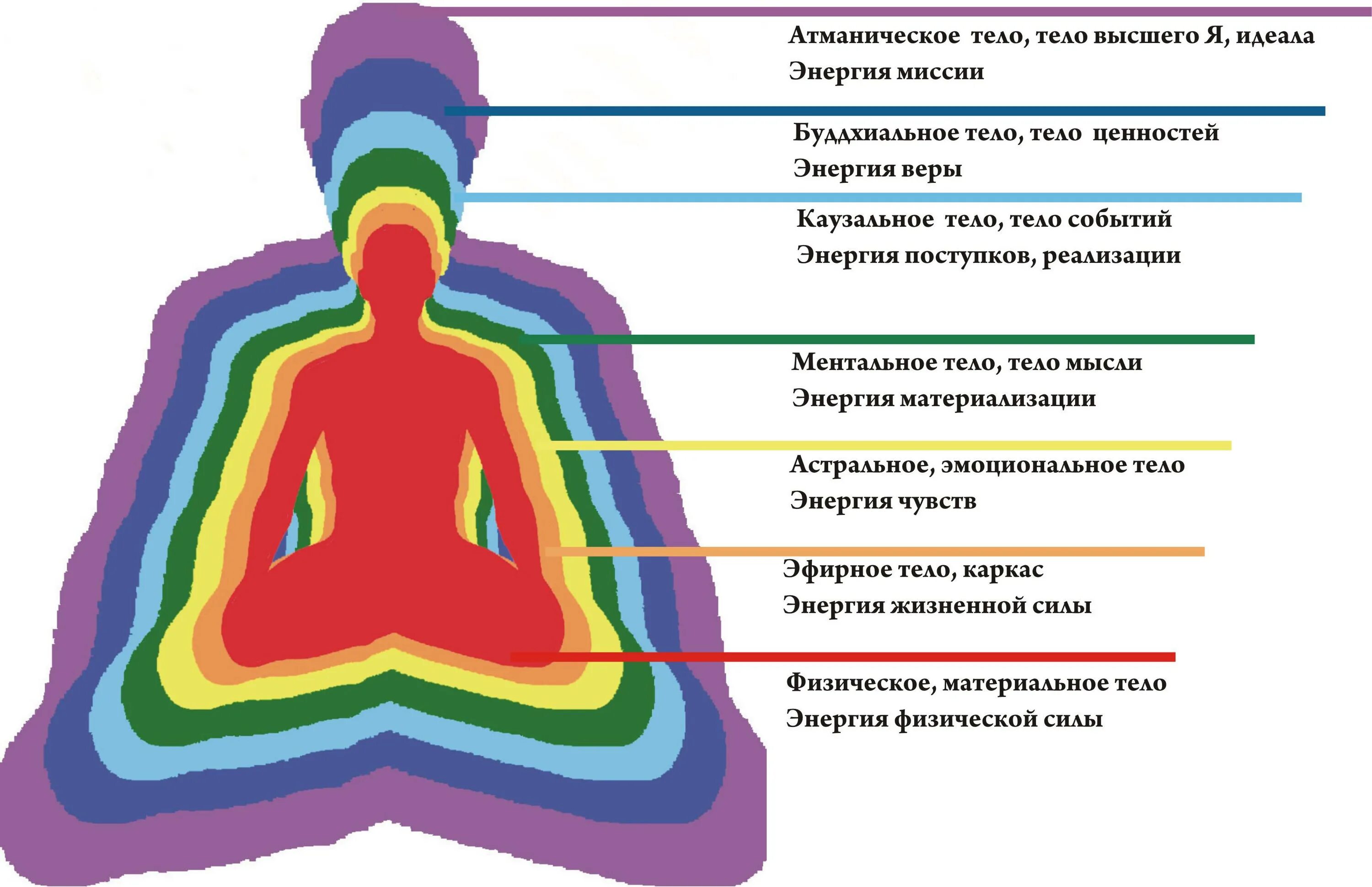 Структура тонких тел человека. 7 Тел человека тонкоматериальная структура человека. Ментальное астральное и эфирное тело человека. Оболочки тела человека энергетические