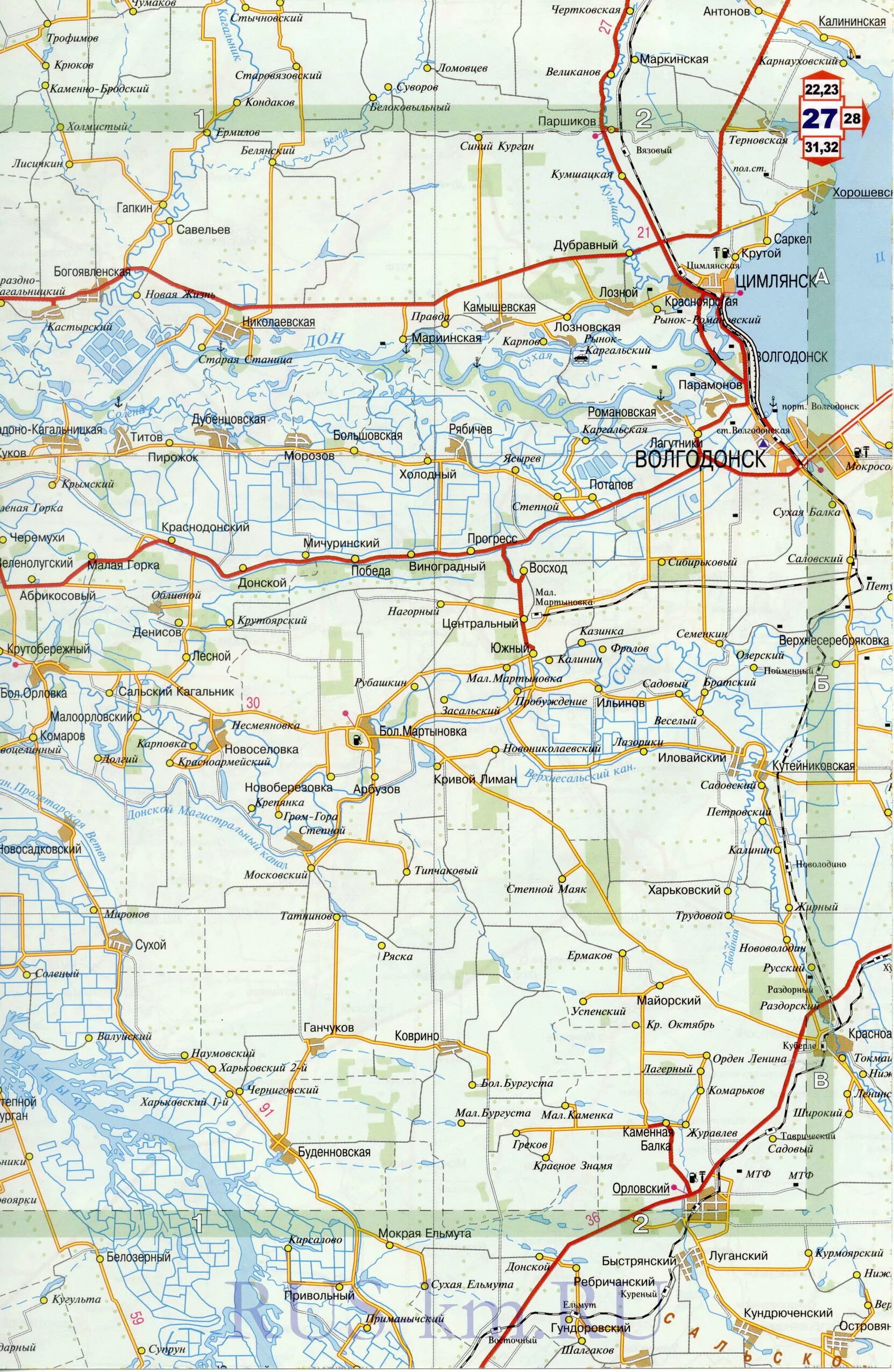 Константиновск Ростовская область на карте. Волгодонский район на карте. Волгодонск на карте Ростовской области. Карта автомобильных дорог Ростовской области подробная.