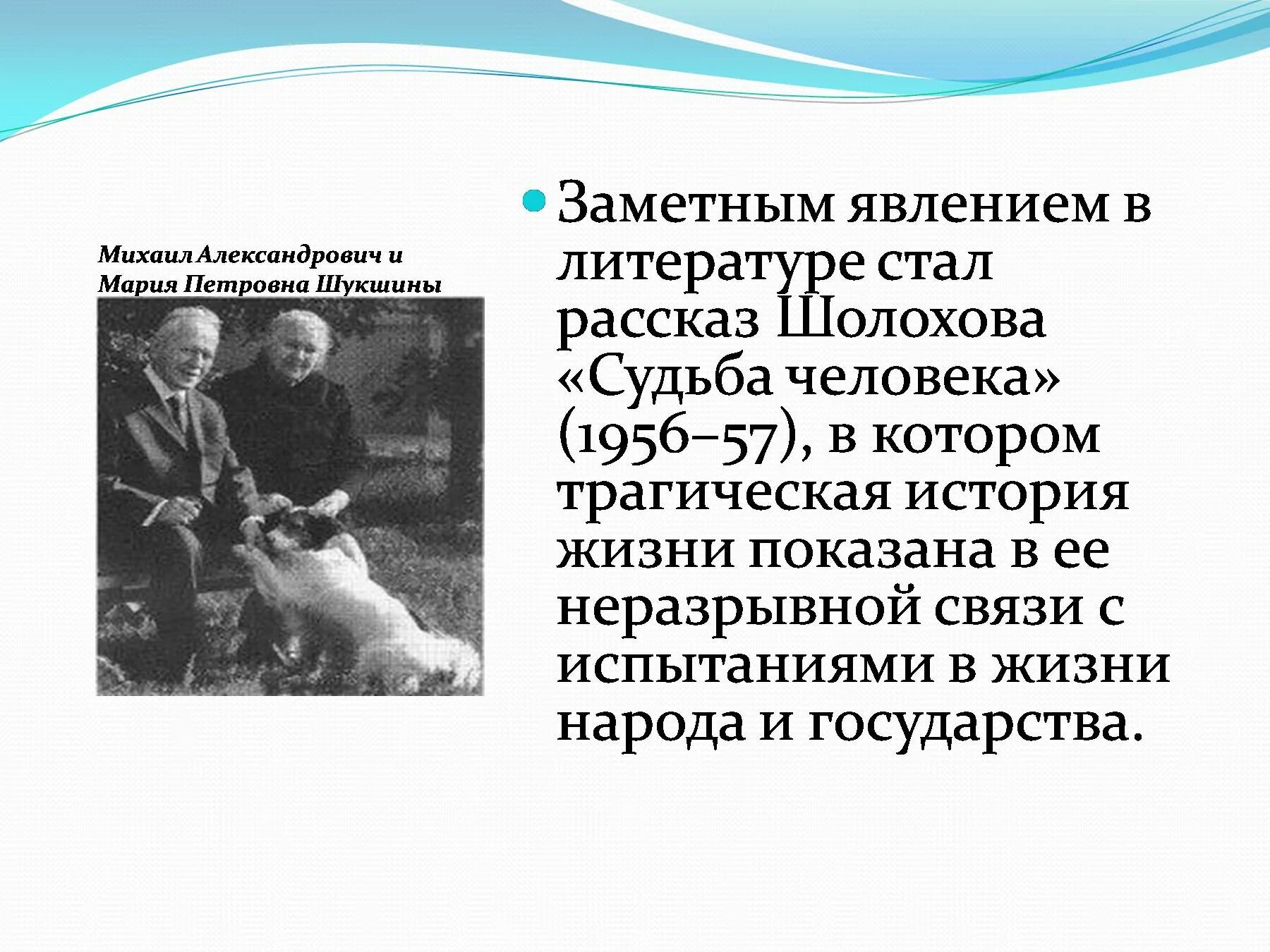 Шолохов судьба человека презентация. М. А Шолохов рассказы. Рассказ судьба человека Шолохов.