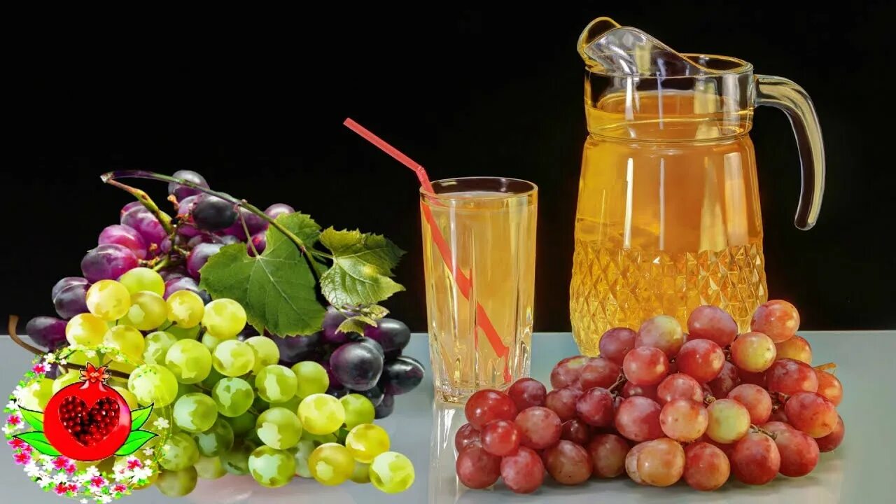 Пить виноградный сок