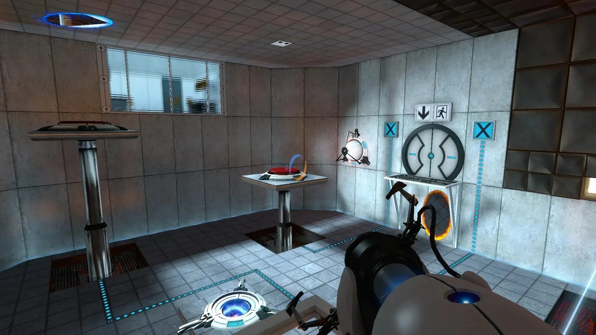 Portal 1 игра. Portal 1 и Portal 2. Portal 2007. Уитли халф лайф. Игра портал ган