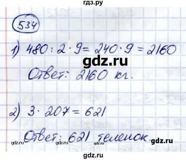 Упражнение 534 по русскому языку 6 класс