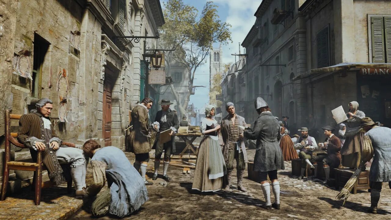Unity история. Assassin&#039;s creed unity париж.