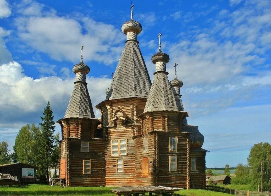 Бор (Давыдово). Церковь Георгия Победоносца. Model town, Church, Nonreligious