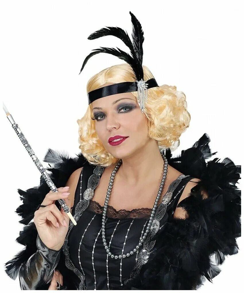 Ladies Roaring Twenties Black Fancy Dress Costume FUN2400# fancydress #partyidea