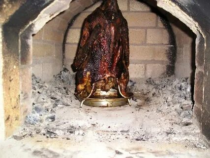 Мясо в русской печи