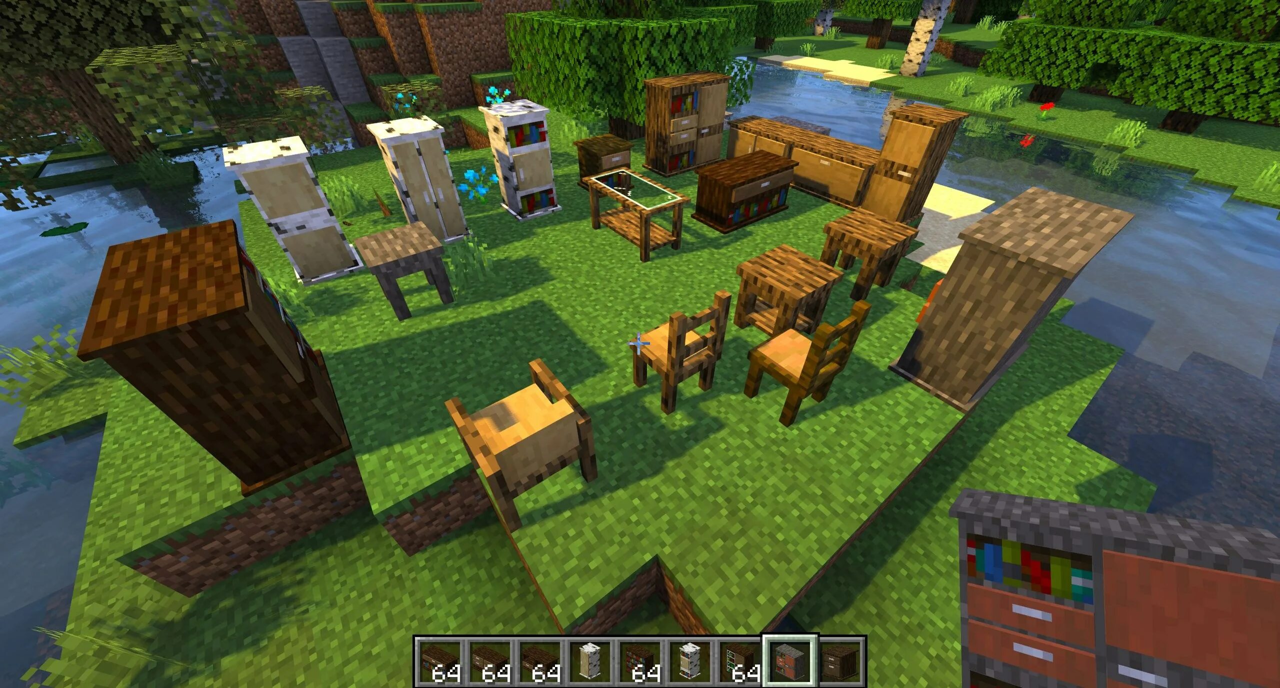 Мебель для МАЙНКРАФТА 1.16.5. Мод на мебель 1.16.5. Minecraft 1.12.2 Mod мебель. Decocraft 1.16.5. Версия 1.17 30