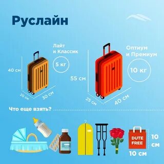 Аэрофлот лайт ручная кладь размеры