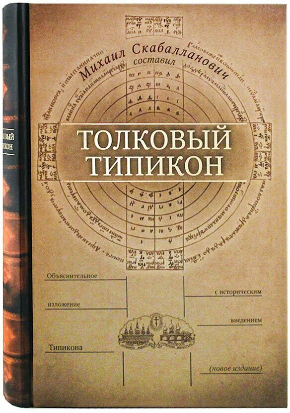 Веб типикон на 2024 год. Толковый Типикон Скабалланович. Типикон книга.