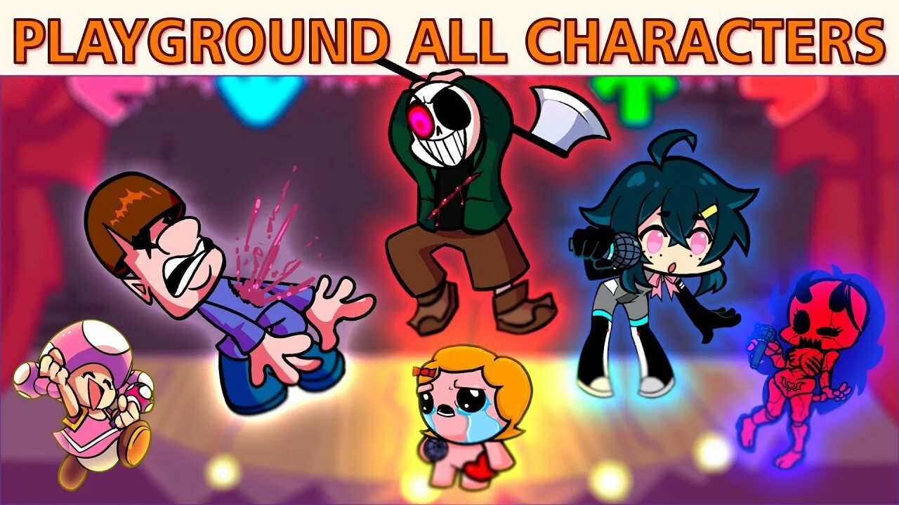 Character playground. Fnf test playground remake 5. fnf funkin playground. all characters test. friday night funkin character playground.