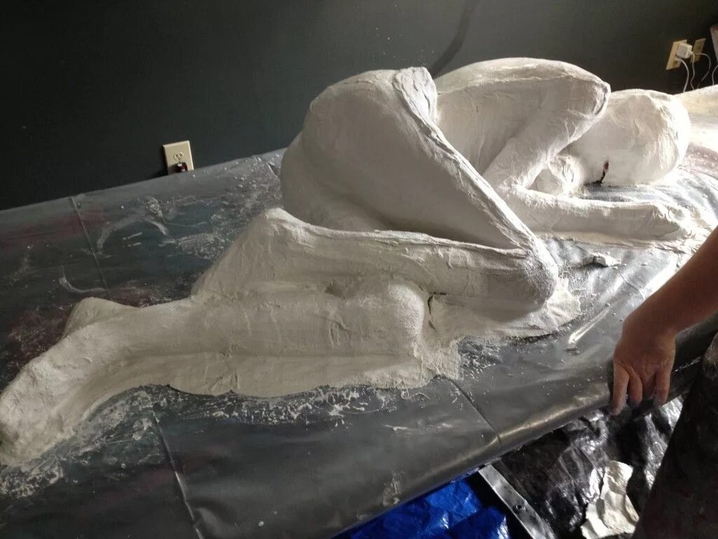 Plaster casting