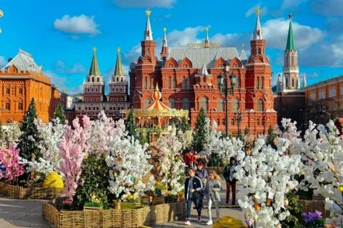 Москва праздники май