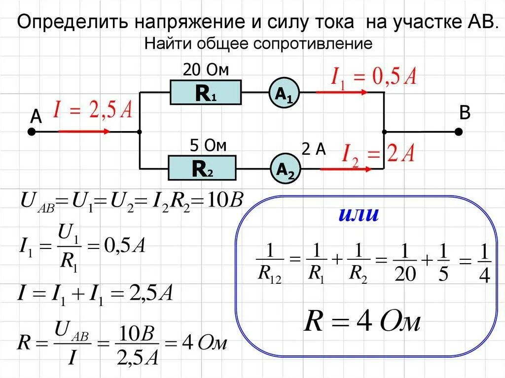 Как найти i 0. Как определить напряжение на резисторе. как найти силу тока в резисторе. как найти силу тока зная общую силу тока. схема нахождения напряжения силы тока сопротивления.