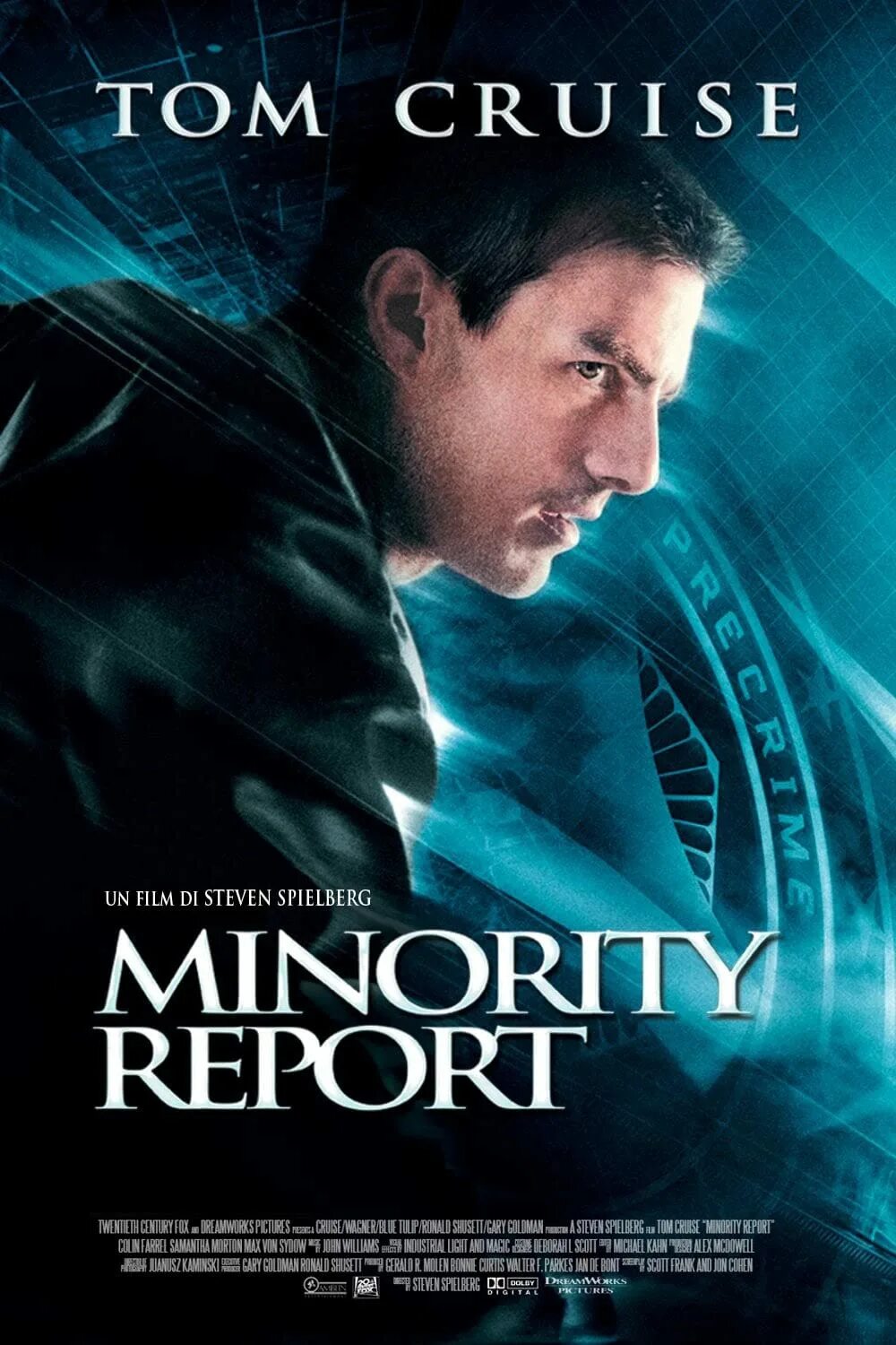 Особое мнение 2002 Постер. Том Круз особое мнение. Minority report