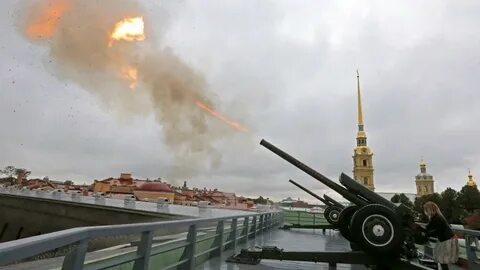 Петербург выстрелы