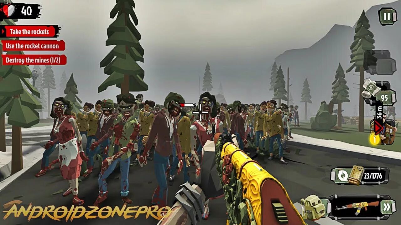 The walking zombie 2 игры мод