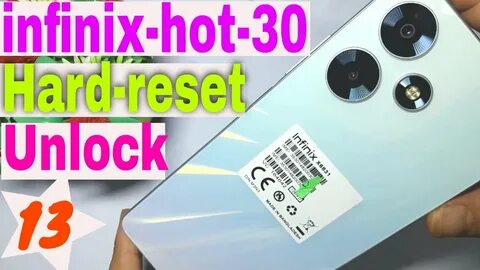 Infinix сброс до заводских