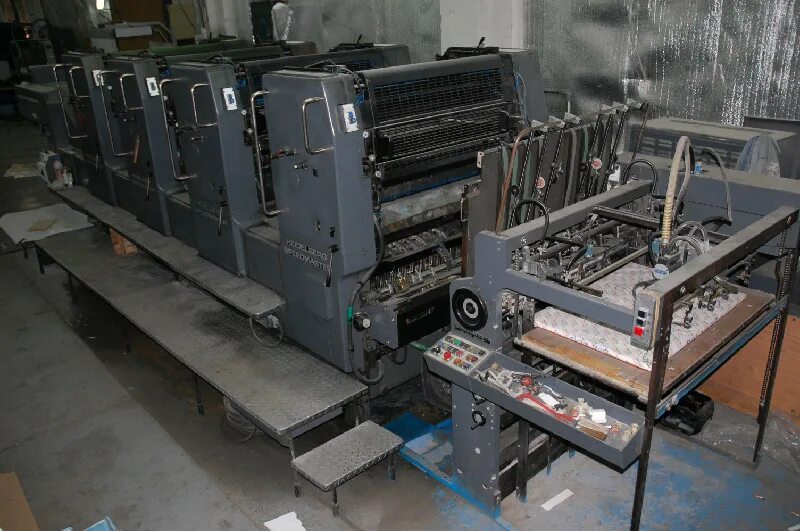 Продается печатная машина. Ротапринт ромайор 313. Heidelberg speedmaster cx 104. Офсетная печатная машина. Ryobi 522.