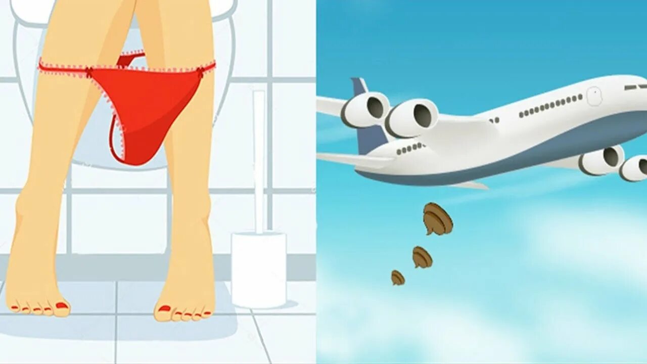 Какашка улетела