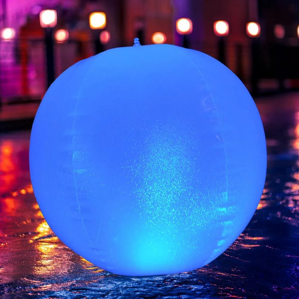 Pool Lamp. Running Water Lamp. Glow balls in the Pool.