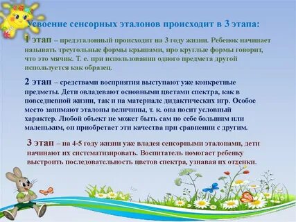 Усвоение дошкольниками