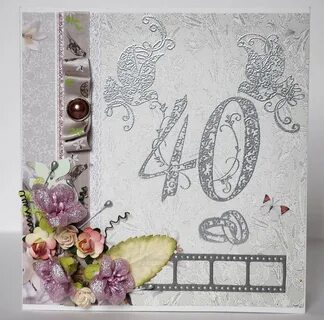 Открытка с 40 летием совместной жизни
