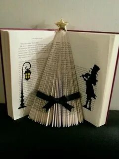 Как сделать елочку из книги