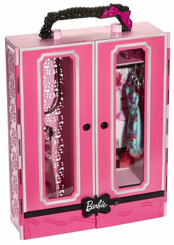 Шкаф для одежды, Barbie Mattel 17222663. Шкаф для Барби Mattel. Hdosipe Barbie шкаф. Кукольный шкаф для Барби.