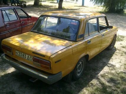 Ваз 2107 желтая
